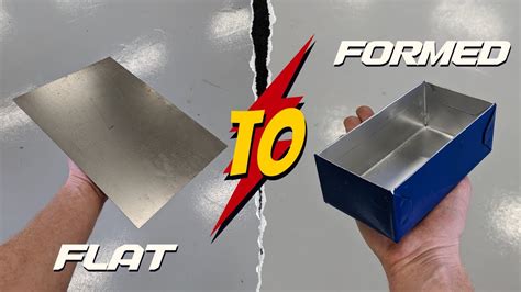 how to make sheet metal box with closed non-leaking corners|how to make sheet metal boxes.